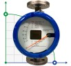 DN15 Przepływomierz rotametr ze stali nierdzewnej KLZZ PN6 (ciekła mieszanina alkoholi C2H5OH 92%), 5-50 l/h, 4-20mA, Ex