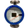 DN15 caudalímetro rotámetro de acero inoxidable KLZZ PN6 (mezcla de alcohol líquido C2H5OH 92%), 5-50 l/h, 4-20mA, Ex