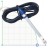 Графитовый датчик электропроводности CD, PTFE GR, K=1 (0-100 mS) + Temp