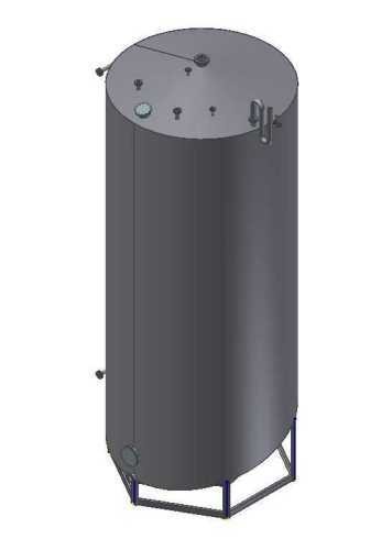 Fermentation unit, fermenter, 100m3, ST3