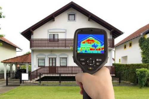 Thermal imaging inspection of buildings