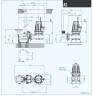 Погружний насос для біогаз AT-EX 65/2/125 C.237 викачки конденсат Dreno з відкритим ріжучим робочим колесом