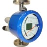 DN15 Edelstahl Durchflussmesser Rotameter KLZZ PN40 (Alkohol 96%), 17...170 l/h, 4-20mA, Ex