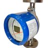 DN15 Przepływomierz ze stali nierdzewnej rotametr KLZZ PN40 (alkohol 96%), 17...170 l/h, 4-20mA, Ex