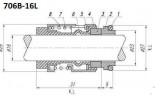 Уплотнения насоса Grundfos R-706B 16, L, SIC/SIC, EPDM, 304