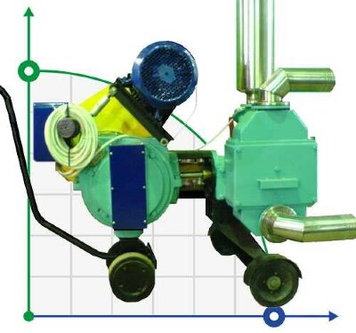 Pompe à piston BTS-VNPB-32/32 inox alimentaire