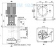 Pompe centrifuge verticale IM 180 PP
