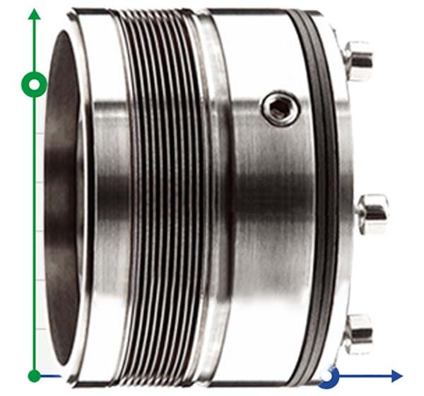 Уплотнение торцевое R-MFL WT80 80, CAR/SIC, GRAPHITE, AM350/316