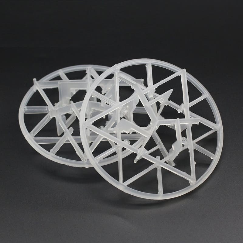 Пластиковое кольцо Snowflake, PP, 93х34х1,5 mm, 1 m3