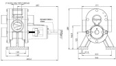 Kupar KHP Gear Pump for Chocolate transfer 2 Inch 2-25m3/h
