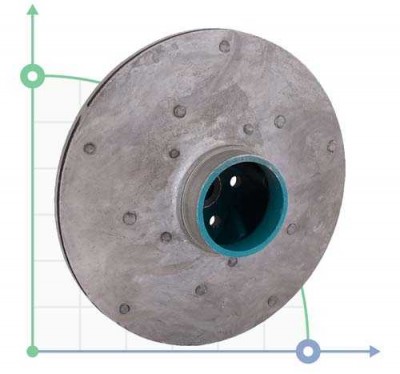 Колесо рабочее для центробежных насосов Aquatica (775991005)