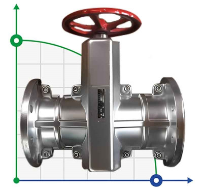 DN150, PN10 Zasuwa wężowa aluminiowa, tuleja:NBR