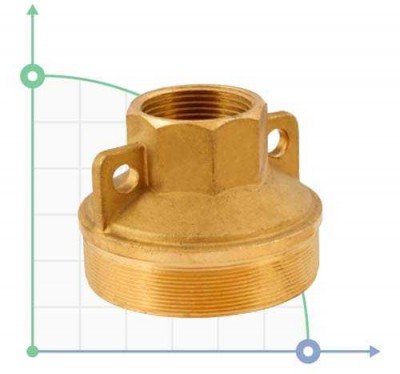 Kołnierzowa głowica ciśnieniowa do pomp głębinowych Aquatica, 777121002