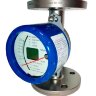 DN50 Stainless steel flow meter rotameter KLZZ PN40 (alcohol 40%), 0.63...6.3 m3/h, 4-20mA, Ex