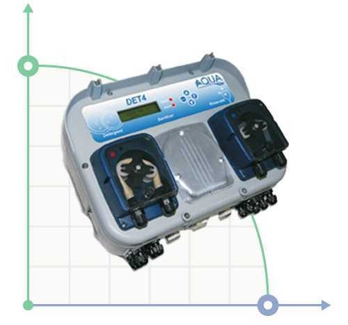 Перистальтический насос PDP AQUA DET 4 MOD1 10-0/1,5-3 90-230V SANTOPRENE/SILICONE-SONDA INDUTT.