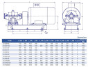 Double Suction Split Case Pump 1D 1250-125, 200 kW, 1000