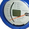 DN25 Edelstahl Durchflussmesser Rotameter KLZZ PN40 (Alkohol 96%), 180...1700 l/h, 4-20mA, Ex
