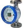 DN25 Edelstahl Durchflussmesser Rotameter KLZZ PN40 (Alkohol 96%), 180...1700 l/h, 4-20mA, Ex