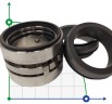 Механическое уплотнение для насоса R-M010D 53, CAR/SIC/CAR/SIC, EPDM, 304