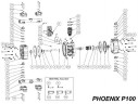 Joint torique, NBR, PHOENIX P65, P100, P101