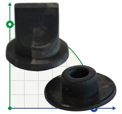 Ventil- und Sitzsatz 20 Stück VITON (FPM) 1-20L/h