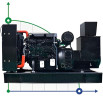 Generador diesel industrial XHYW-20GF con ATS, motor Weichai 20kVA, 20kW, 380V/50HZ tipo abierto