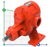 Pompe à engrenages pour produits visqueux Kupar KHP 2 1/2 pouces, 3.5-35 m3/h