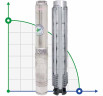 Downhole pump SVP 4008/32, 5.5 kW, 380V
