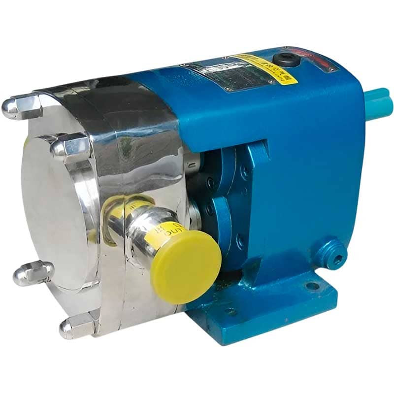 Exzenterpumpe für Tomaten, Ketchup LQ3A-3-304/4/B, 0,3-0,8 m3/h, 0,3 MPa, 0,75 kW, 200-500 U/min, AISI 304 ohne Motor, Klemmanschluss