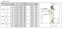 Veneroni LVE 10, 4 kW, 4m, 90 m3/h elektryczna pompa pionowa