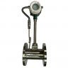 DN80 Stainless steel vortex flow meter KLUGB PN16 RF DIN flange, for steam 0.18-5.5 t/h <1,6 МПа, 120-145°C, 4-20mA, ExdIIBT6