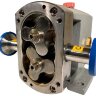Exzenterpumpe für viskose Produkte LQ3A-12-304/4/B, 1,3-3,2 m3/h, 0,3 MPa, 2,2 kW, 200-500 U/min, AISI 304 ohne Motor, Klemmanschluss