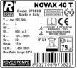 Pompe alimentaire NOVAX 40 T ROVER