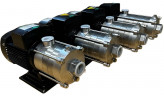 Насос для питания котлов под давлением DW(S)5-40/075, AISI304,380V/50Hz горизонтальный многоступенчатый