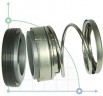 Торцевое механическое уплотнение R-BIA 33, CAR/SIC, EPDM, 304, T1В