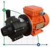 ADM 4 PVDF/TF/0.16HP/2800RPM насос з магнітною муфтою