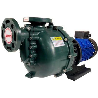 Pompe de transfert de chlorure ferrique QHB-G-50052EAL-SSH5V38AGABS-3801, GFRPP, 507 l/min, 24 m, 3,7 kW, 380 V, centrifuge auto-amorçante