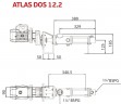 Насос для високоточного дозування полімерів ATLAS DOS 12.2-01-0.25HP-3.40-1400-63-A-VITON