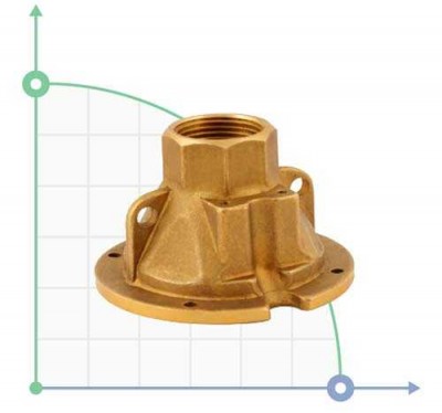 Kołnierzowa głowica ciśnieniowa do pomp głębinowych Aquatica, 777311003