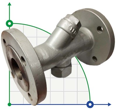 DN50 Purgeur de condensat thermodynamique à brides PN16/1.0619