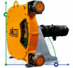 Industrial hose pump JXHIN-100-CI+SS-CSM-P, 42 m3/h, 15 kW, 16 bar, 380V