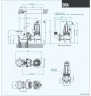 Submersible pump Dreno DNA 65-2/150 M with Vortex impeller