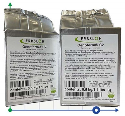Дрожжи спиртовые для биоэтанола Еноферм С2, Oеnoferm C2, 1 кг