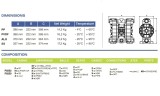 Druckluftmembranpumpe PHOENIX P250 ALU EPDM, 250 l/min für chemische Lösungen