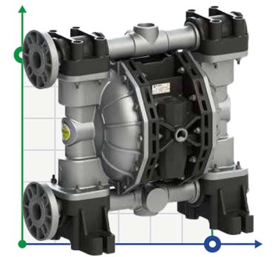PHOENIX P500 ALU HYTREL ATEX пневматический мембранный насос