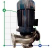 IHG BGLH 40-125 (6.3/20), 1.1kW, 2880 - pompe verticale en acier inoxydable