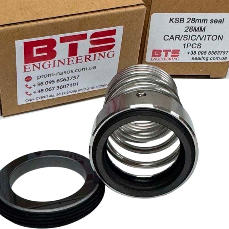 Торцевое механическое уплотнение R-M32N69 28, CAR/SIC, VITON, 304 типа KSB 4EY NU028R NU038R, EagleBurgmann R-M32N69, Vulcan 127B, Latty LI KB1