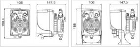 Насос-дозатор PDE PKX MA/A 02-06 230V/240V