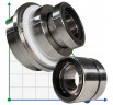 Cartridge seal for pump Sulzer Ahlstar APP3 R-SE1F-AP 50, SIC/SIC, VITON, 316