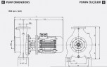 Моноблочный насос для полива ETKF-M 40-315, 4 kW, 1500